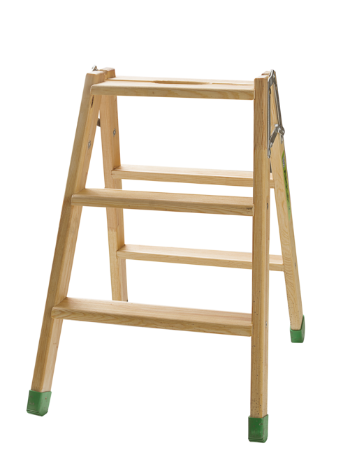 Træ-trappestige 3 trin LMS/3 0,75 m
