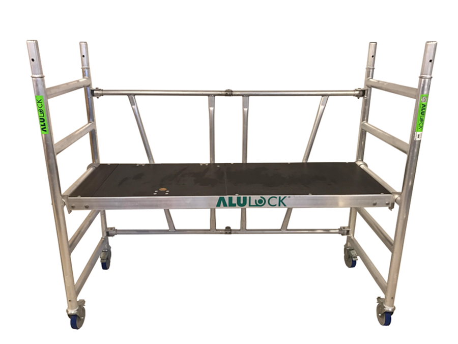 Foldestillads arbejdshøjde: 3,40 m