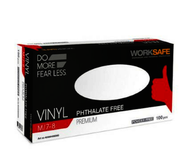 Vinyl engangshandske Large