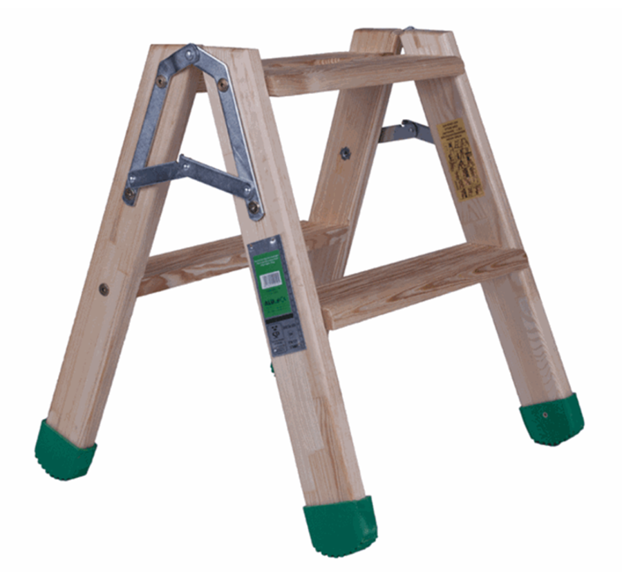 Træ-trappestige 2 trin LMS/2 0,50 m